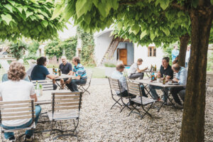 Firmenbiergarten